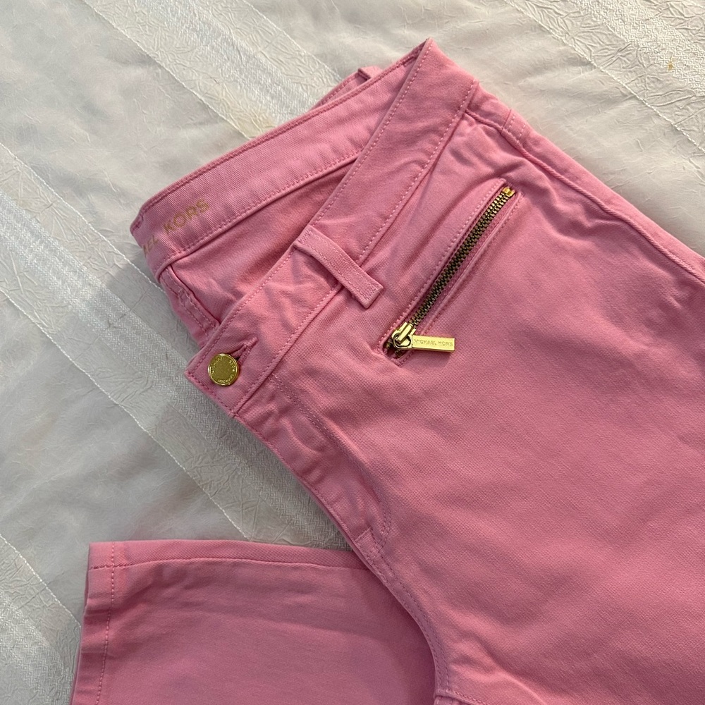 MK pink jeans